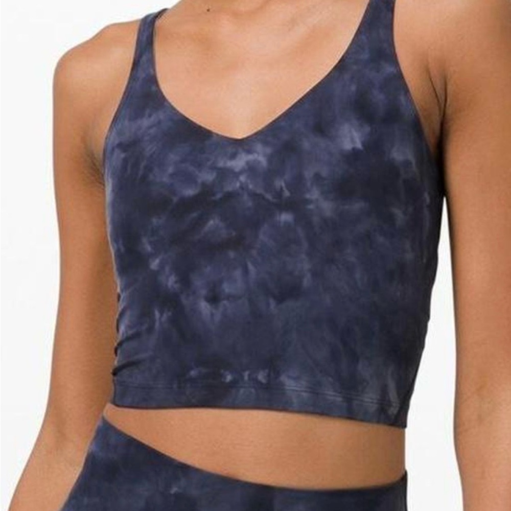 Lululemon align tank in diamond dye pitch grey graphite grey color